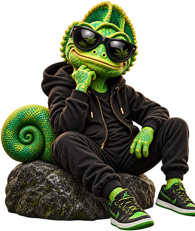 HHC-STORE Chameleon Mascot FAQ